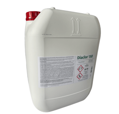 DIACLOR 150 жидкий хлор канистра 25 кг