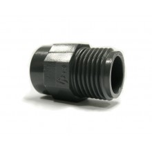 Переходной ниппель M1/2" – F3/8", ПВХ (комплект – 10 шт.)