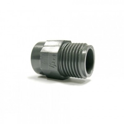 Адаптер переходной 3/4"GF - 1/2"GM, ПВХ (2 шт)