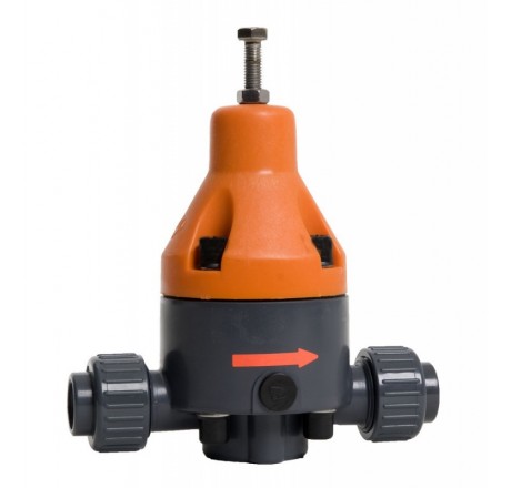 Перепускной (редукционный) клапан до 250 л/ч PVC-EPDM/PTFE