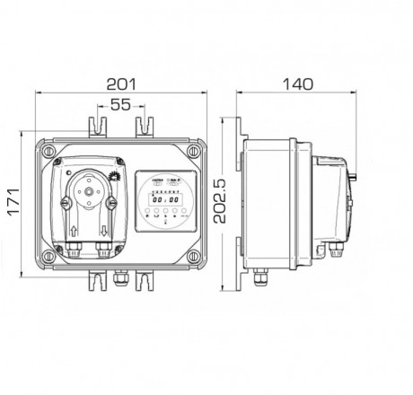 Авт.станция дозир. BIOCLEAN CONTROL/B PER 3-3 230V SANT/CXB0065201ER