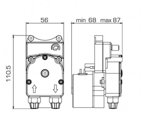 Насос шланговый F-T PER 3.3-1 230V SANT