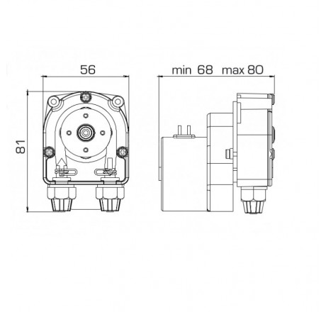 Перистальтический насос F PER 1.1-1 24VAC SANT