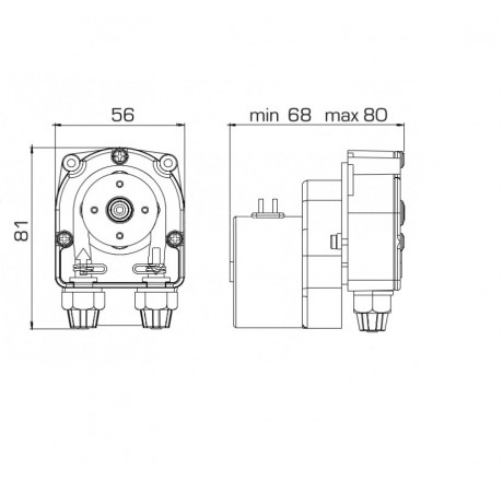 Перистальтический насос F PER 1.1-1 24VDC SANT