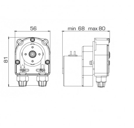 Перистальтический насос F PER 2.2-1 12VDC SANT