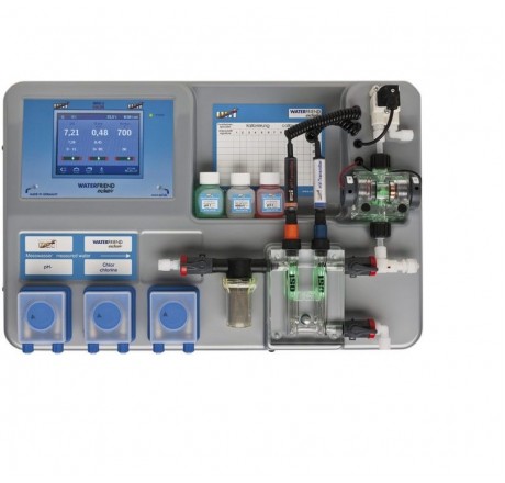 Автоматическая станция дозирования Waterfriend Exclusiv Chlor MRD-3 (Cl,pH, Rx), без насоса, с доступом через интернет