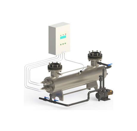 УФ-обеззараживатель УФУ-150 с блоком промывки и датчиком УФ, 1200 W