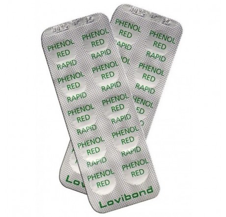 Таблетки для тестера pH Phenol Red, 250шт