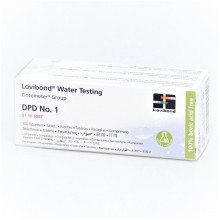 Таблетки для фотометра DPD1 (свободный Cl), 100 шт.