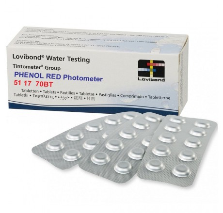 Таблетки для фотометра Lovibond Phenol Red pH (100 шт)